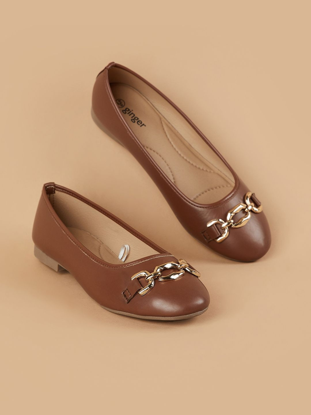 CODE by Lifestyle Round Toe Slip-On Ballerinas