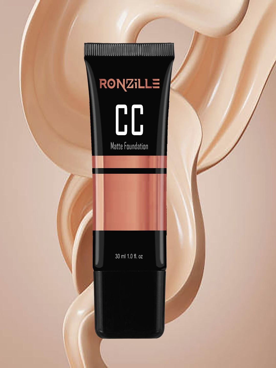 Ronzille Color Correcting Longwear Make-up Base Foundation - 02 , 30ml