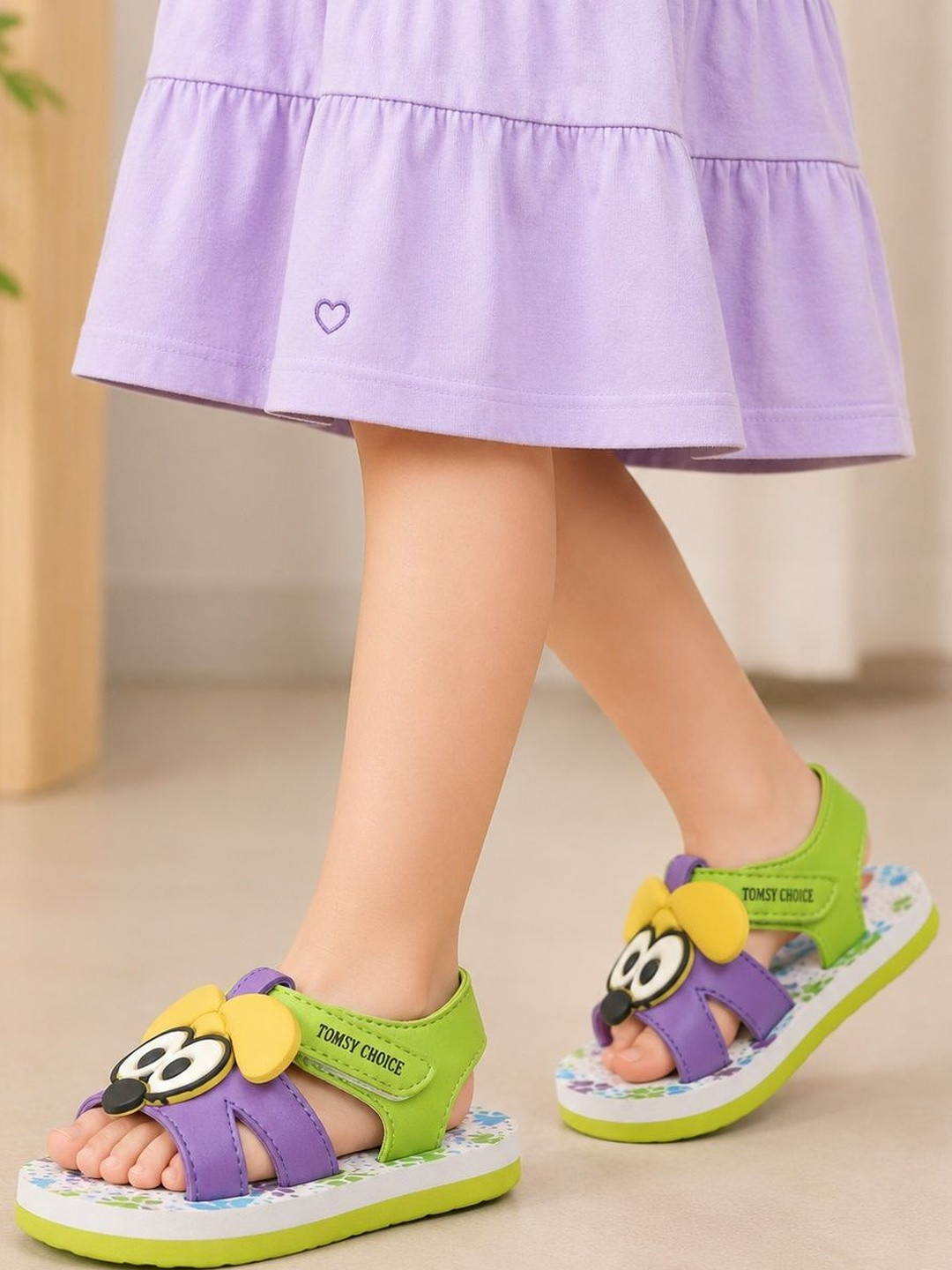 TOMSY CHOICE Girls Comfort Sandals
