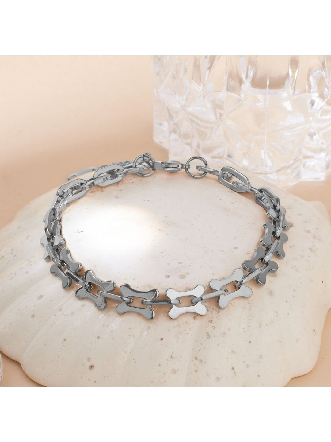 SALTY Stainless Steel Dainty Wraparound Bracelet