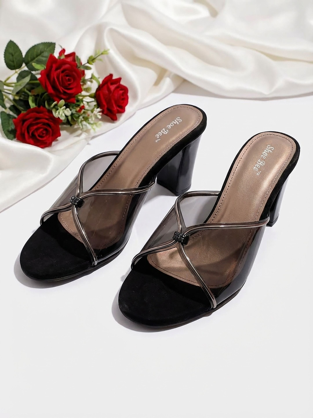 SHOEBEE Block Sandals