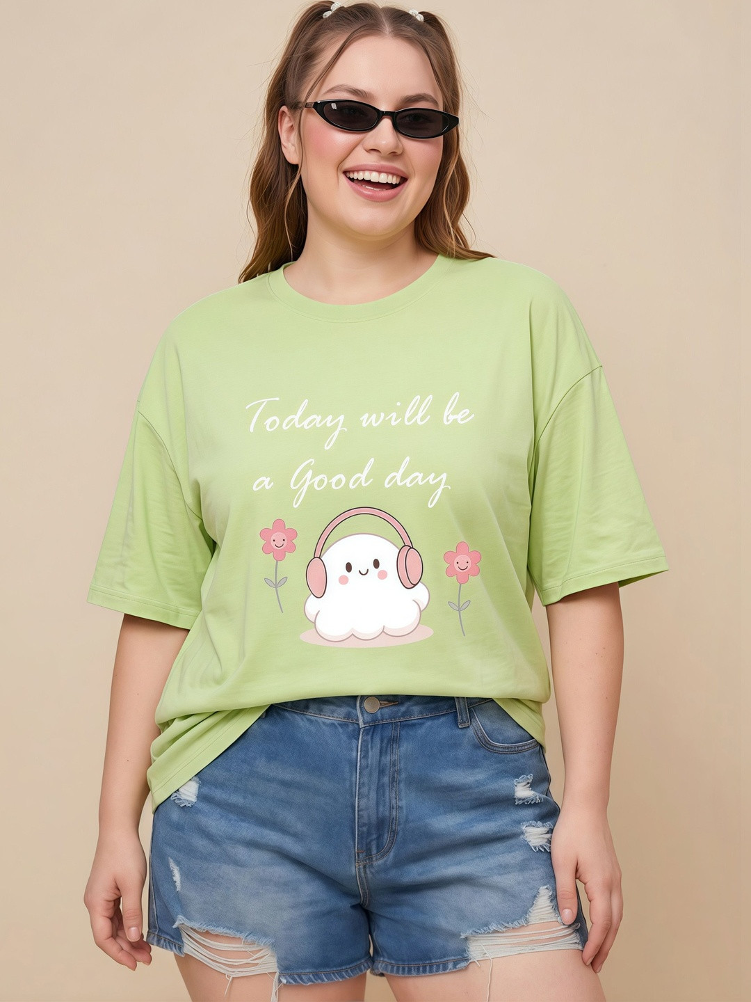 Shonisha Women Printed T-shirt