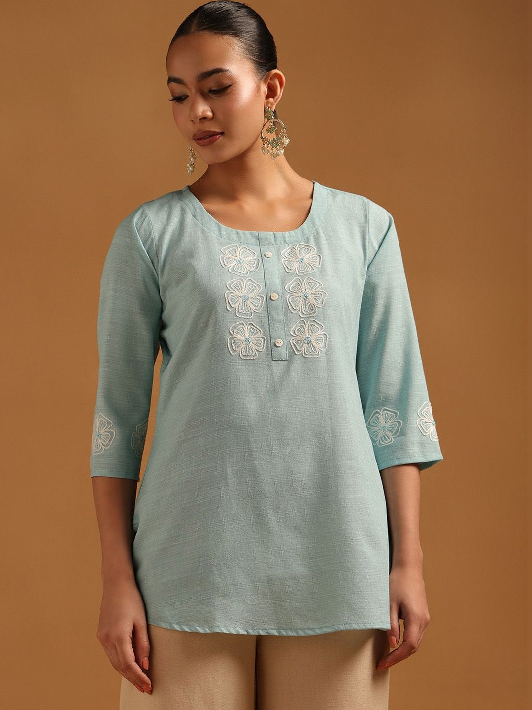 Soch Embroidered Ethnic Tunic