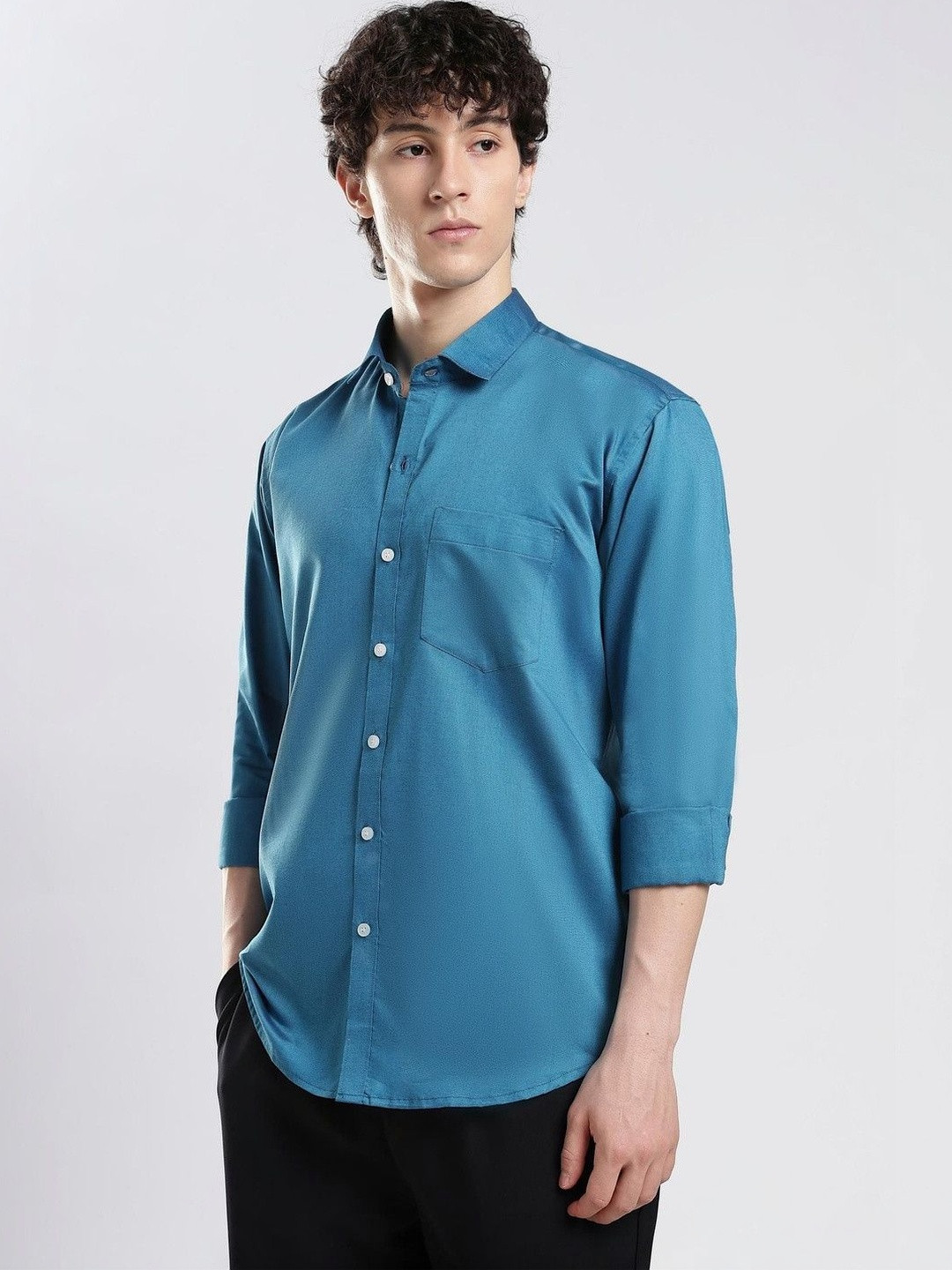 HERE&NOW Men Original Casual Shirt