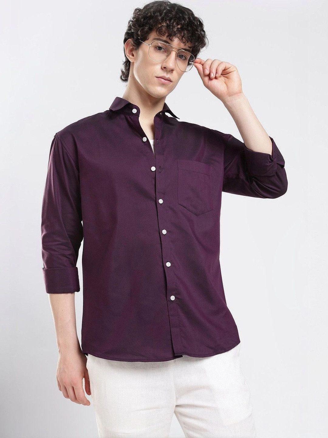 HERE&NOW Men Original Casual Shirt