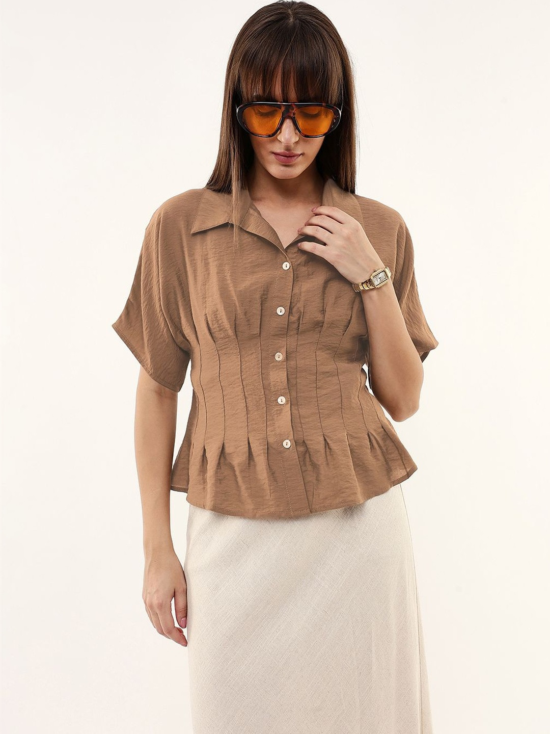 DL Woman Peplum Top