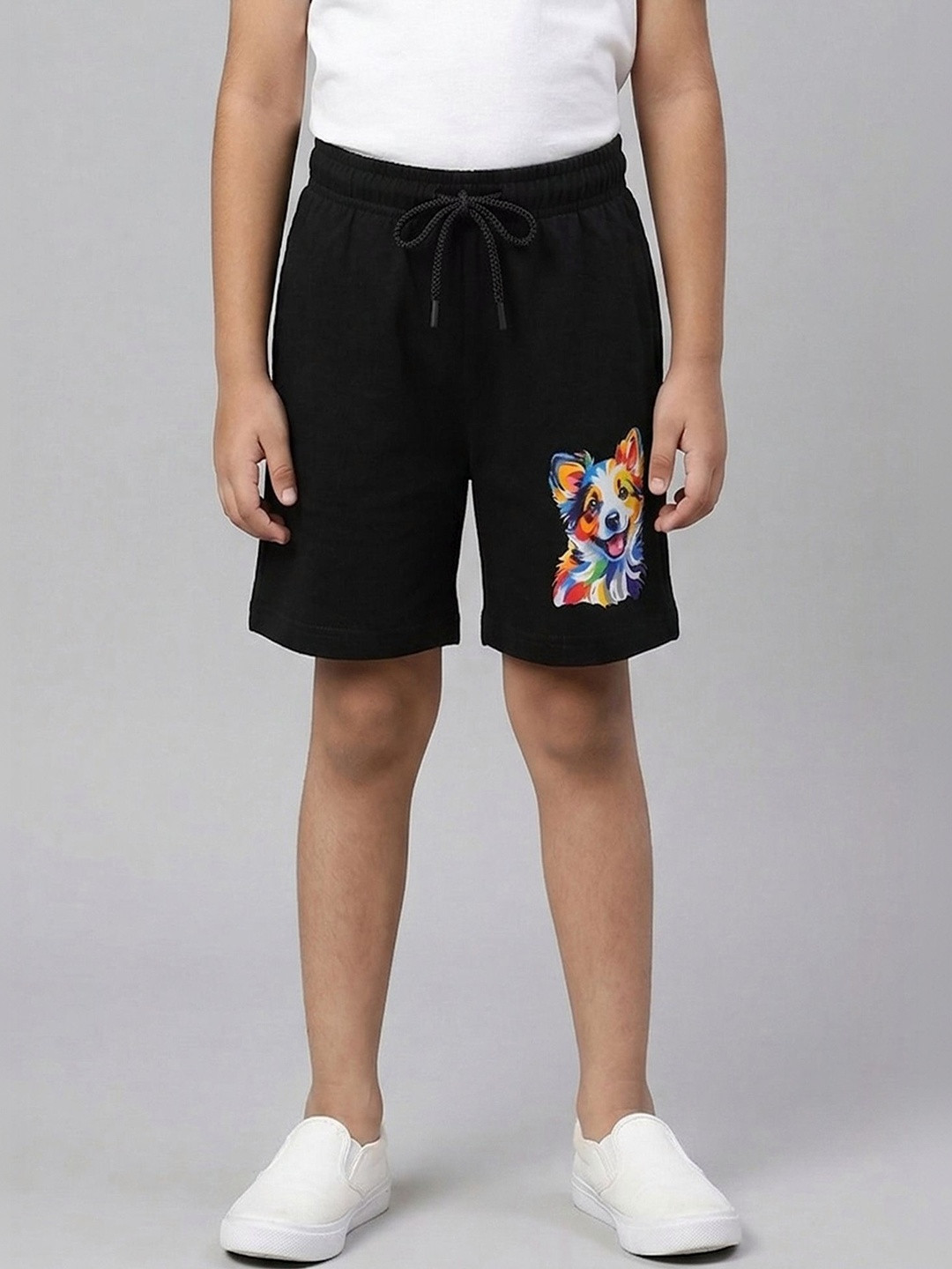 BAESD Boys Printed High-Rise Shorts