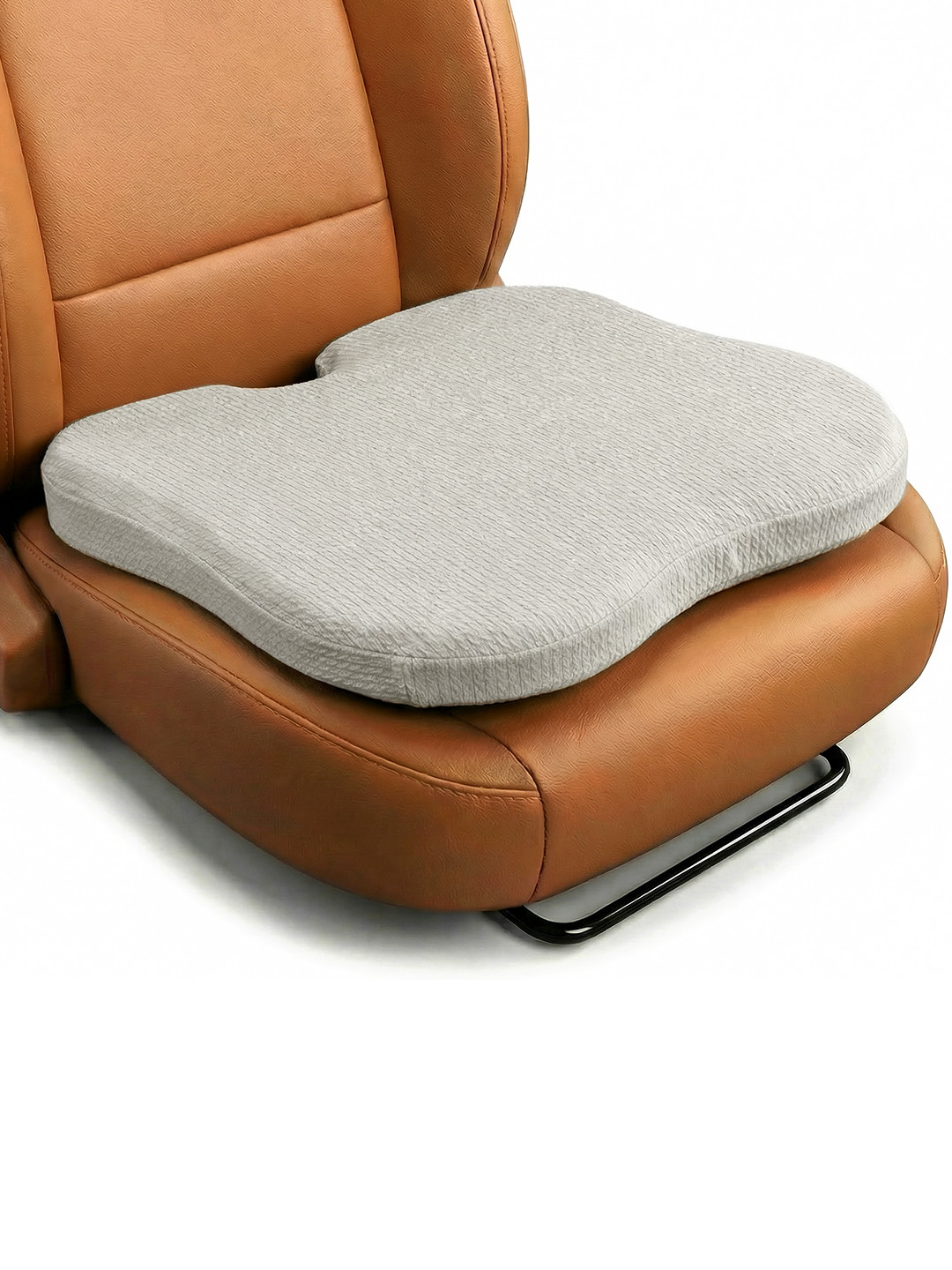 betterhood Grey Memory Foam Ergonomic Coccyx Chair Seat Cushion