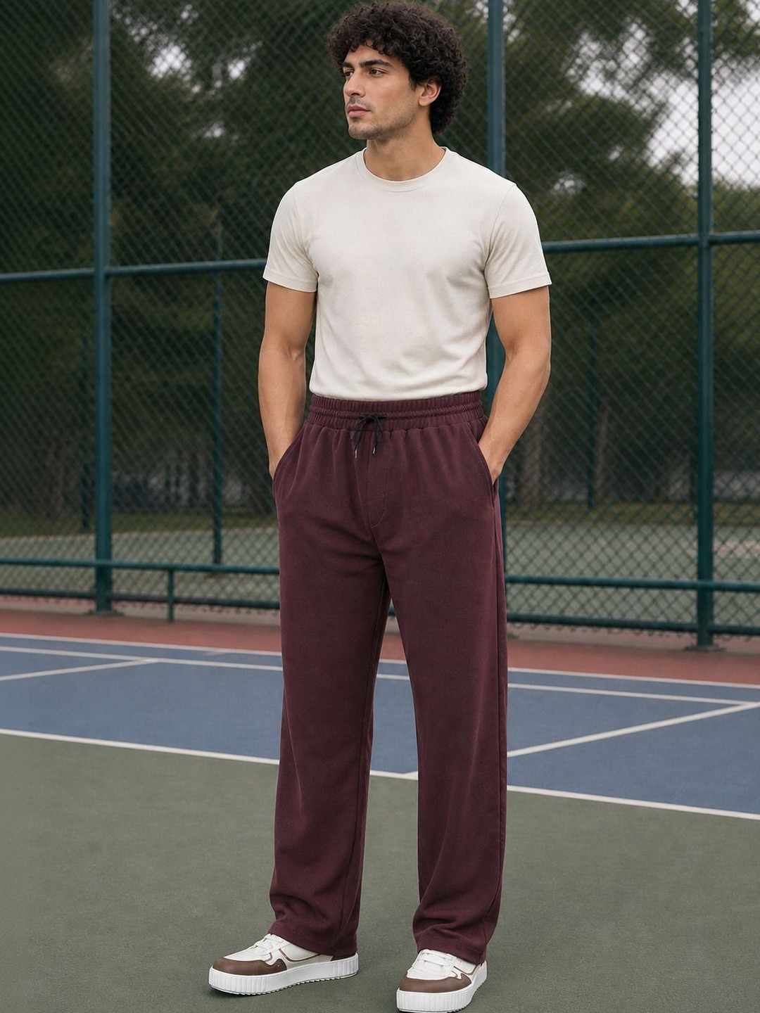 R.Code by The Roadster Life Co. Men Regular Fit Training Track Pants
