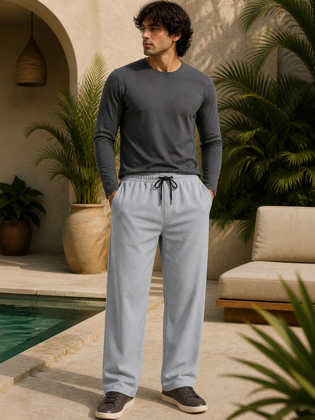R.Code by The Roadster Life Co. Men Regular Fit Training Track Pants