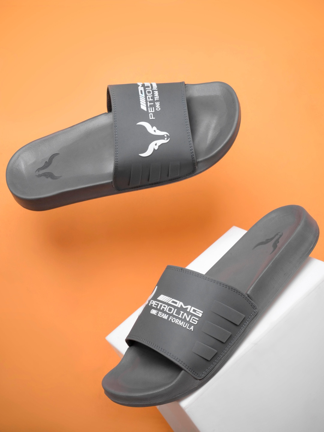 LIDDU Men Printed Sliders