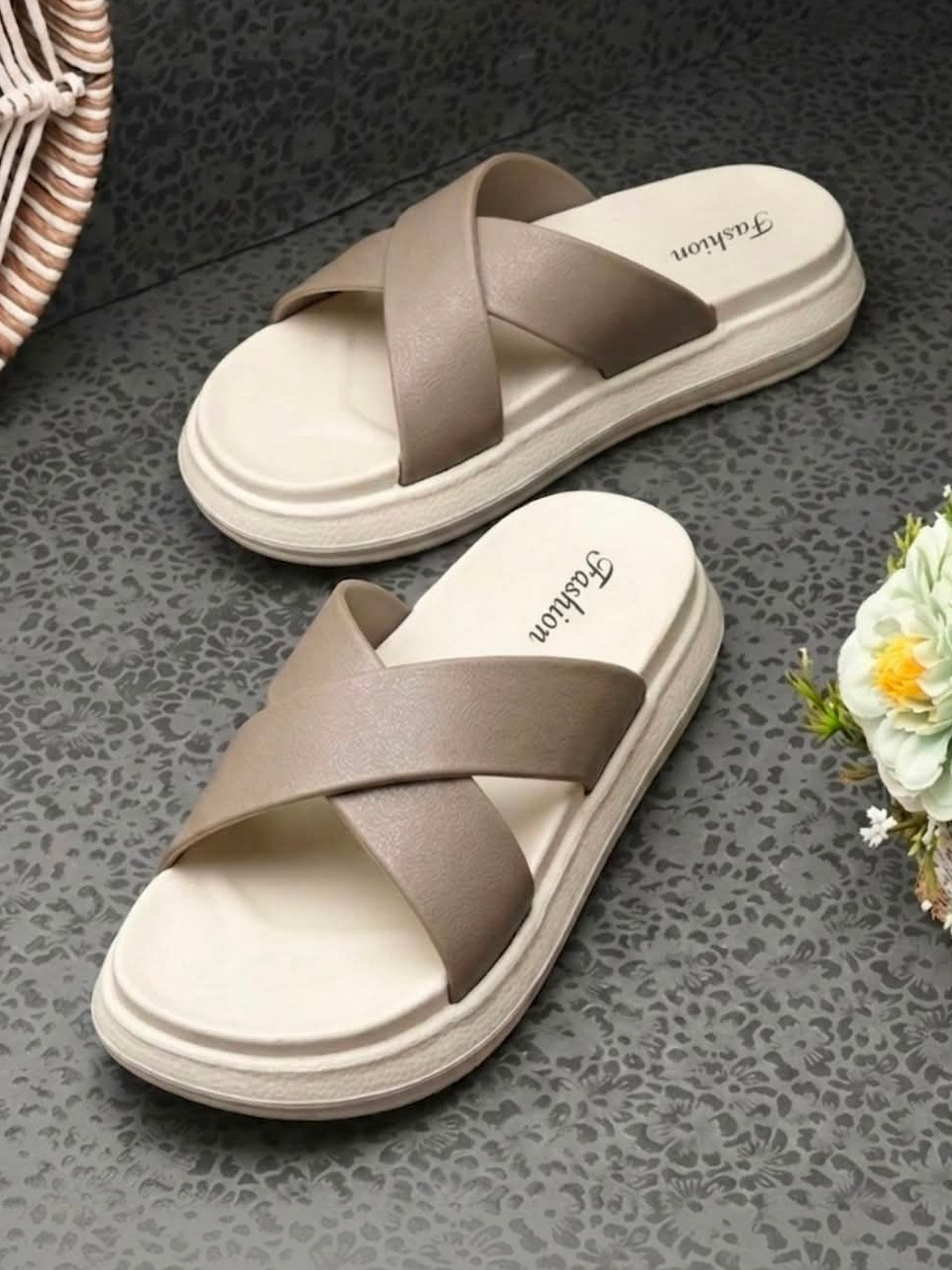 Shozie Women Regular Casual Sliders