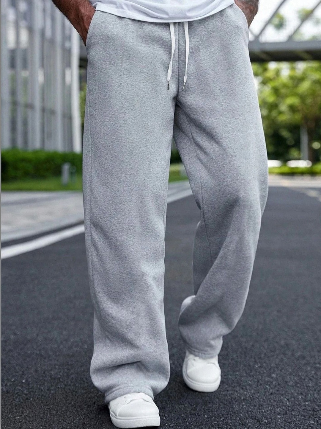 Klowvila Fashion Men Baggy Track Pants