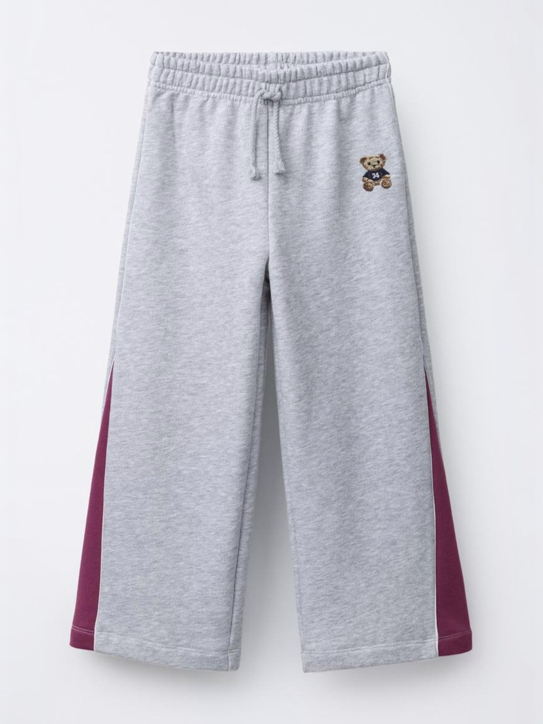 Girls Regular Fit Brand Logo Training Track Pants 5