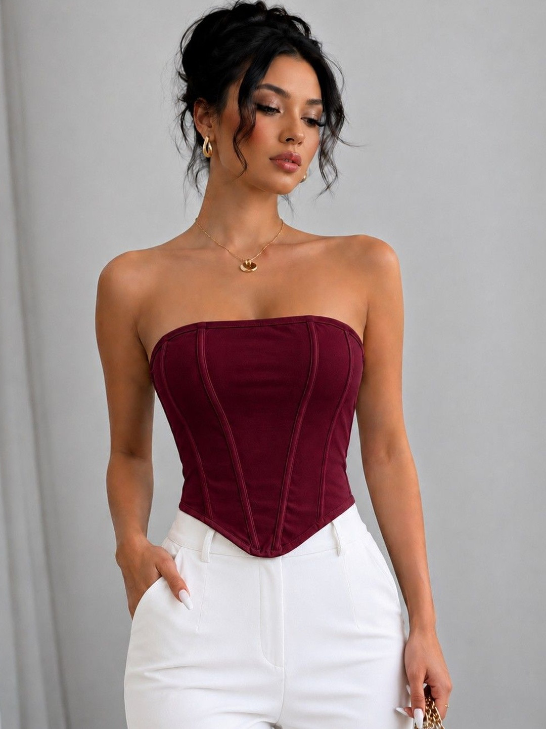 Genzy Crop Corset Tops