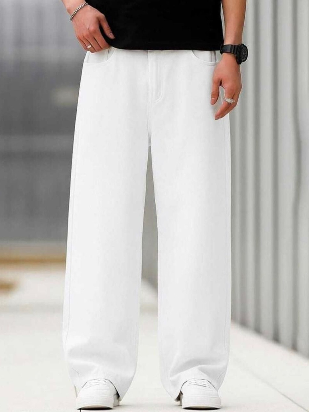 DASHING FIT Men Relaxed Fit Mid-Rise Stretchable Jeans