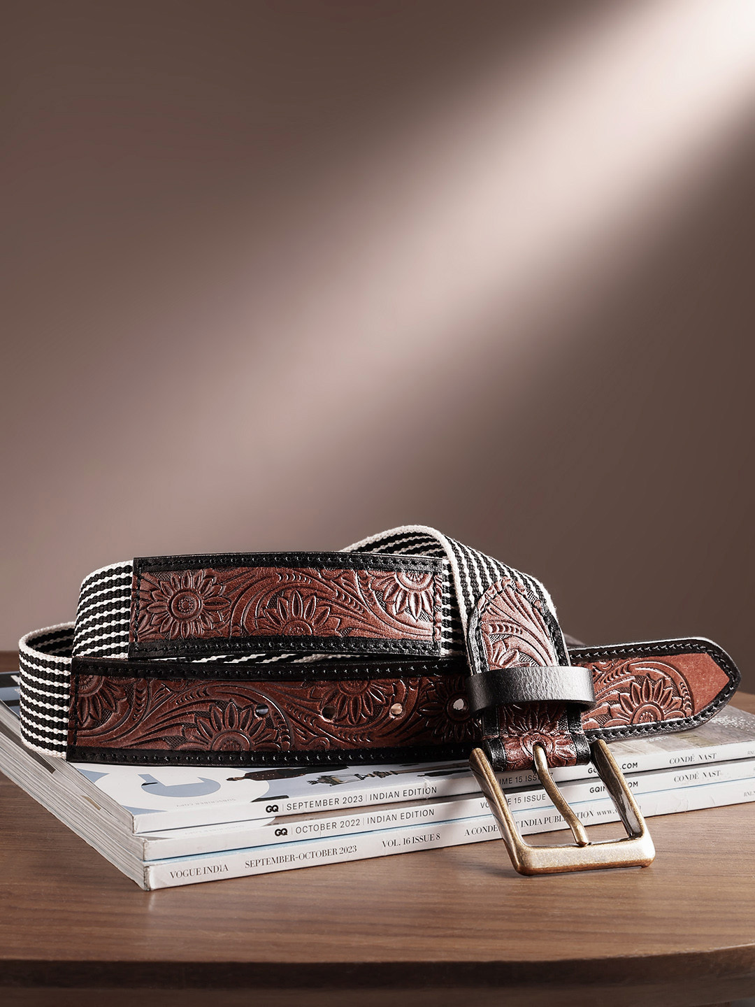 Celtic Unisex Celtic Striped Belt