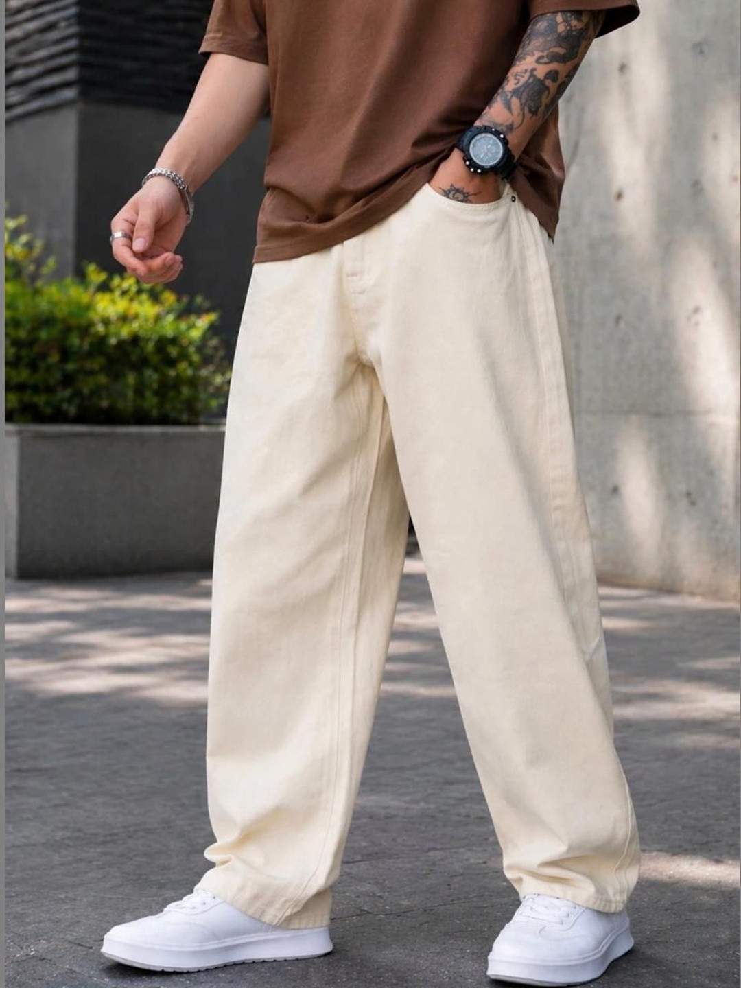 DASHING FIT Men Relaxed Fit Mid-Rise Stretchable Jeans