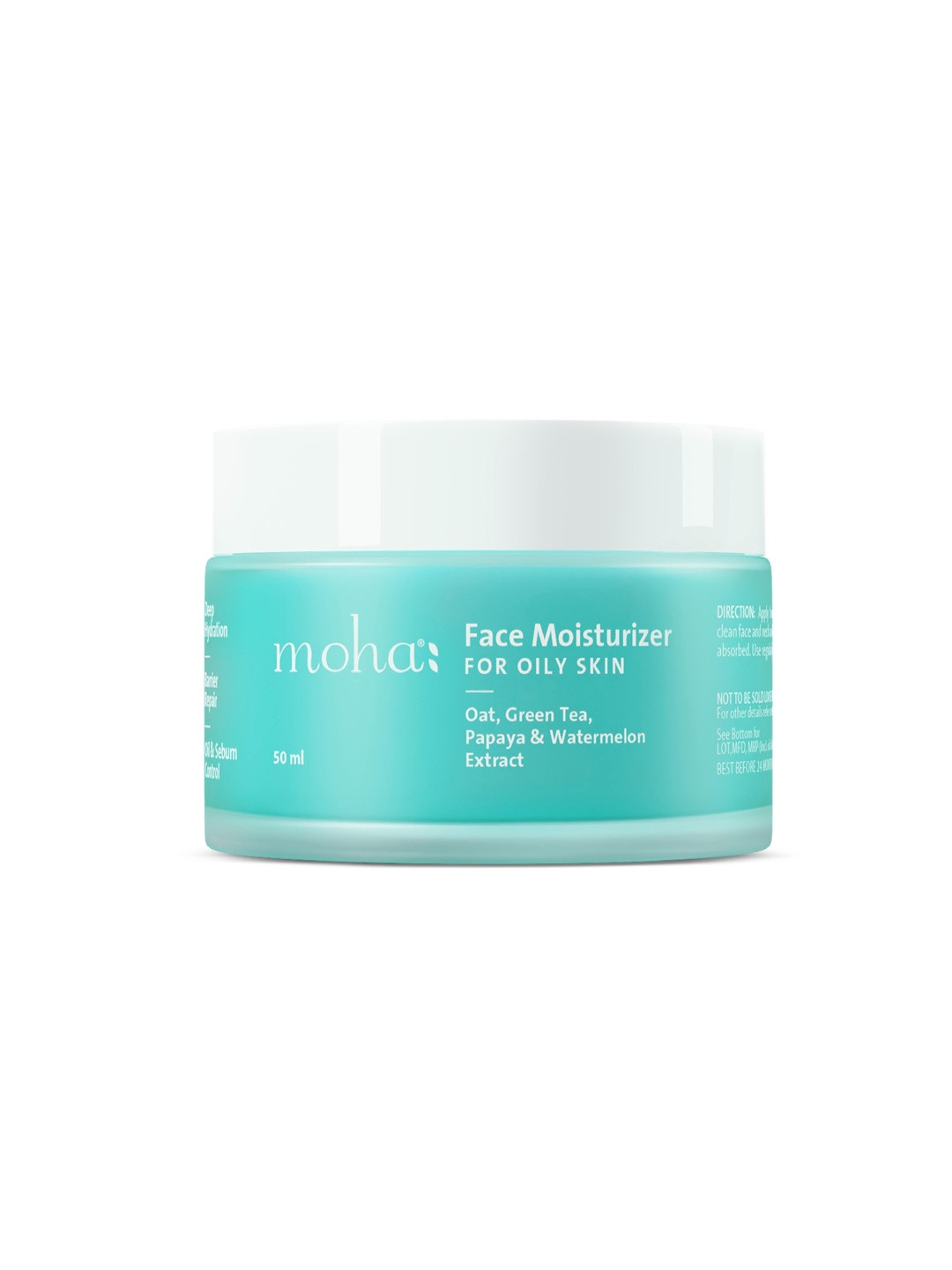 moha Oil-Free Face Moisturizer - 50 ml