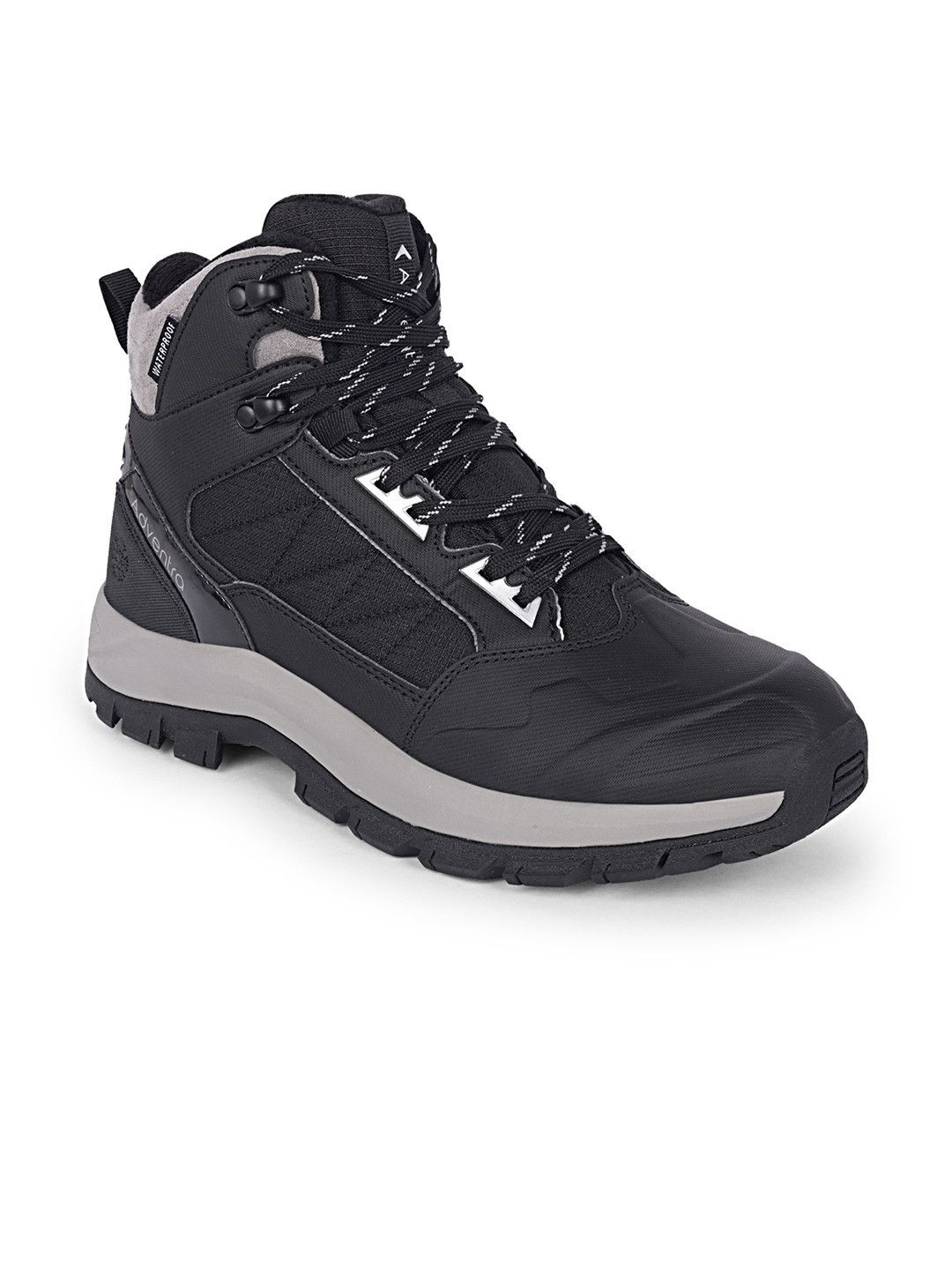 Adventra Sports Men Outdoor Mid-Ankle Trekking Warm & Waterproof Hiking Boots