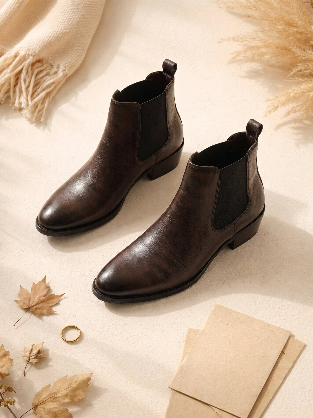 Killer Men Pointed Toe Slip-On Chelsea Boots