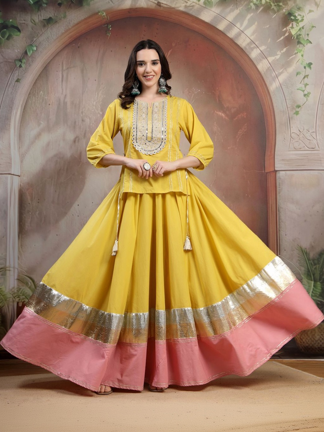 KALINI Embellished Ready to Wear Lehenga &