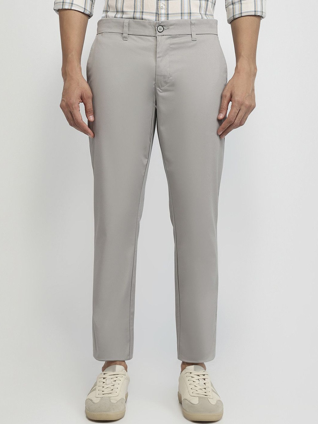Parx Men Tapered Fit Trousers