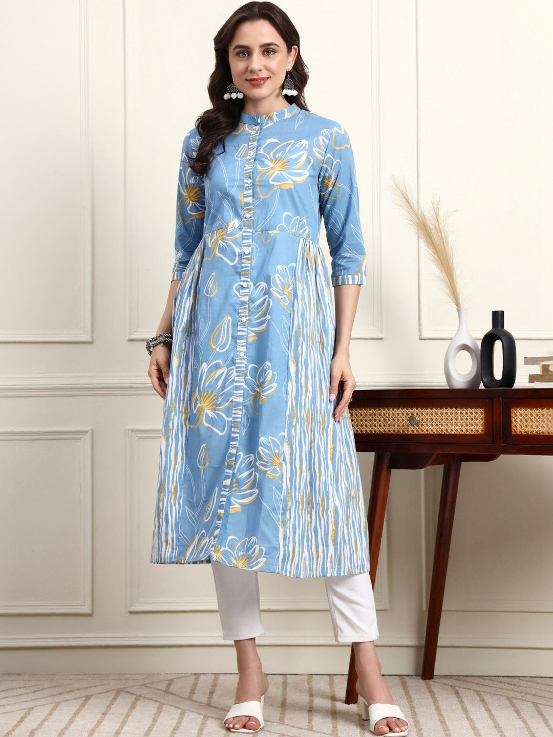 SUBAGI FASHION Women Floral Printed Floral Kurta