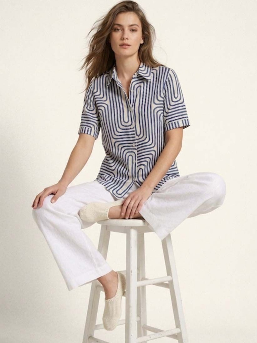 Roadster Women Relaxed Printed Casual Shirt