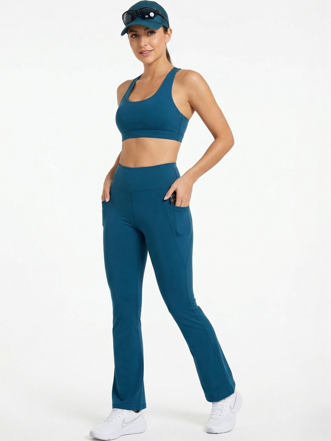 BENZOS Sweat-Wicking Technology Training or Gym Ankle Length Tights