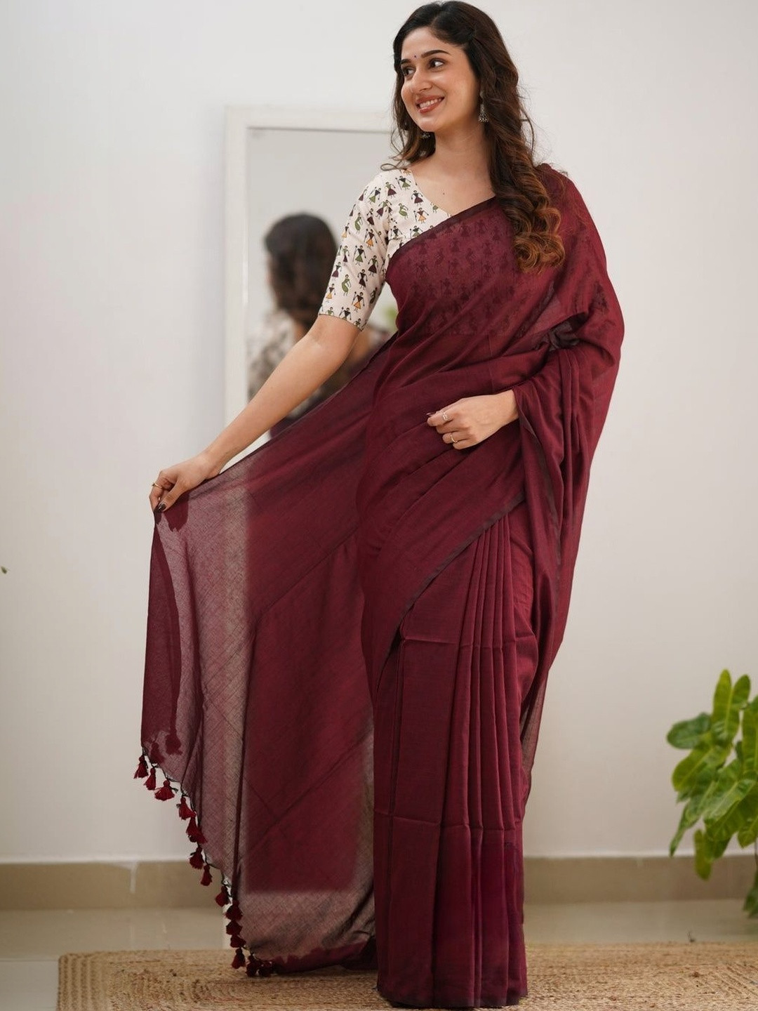 sourav biswas Pure Cotton Saree