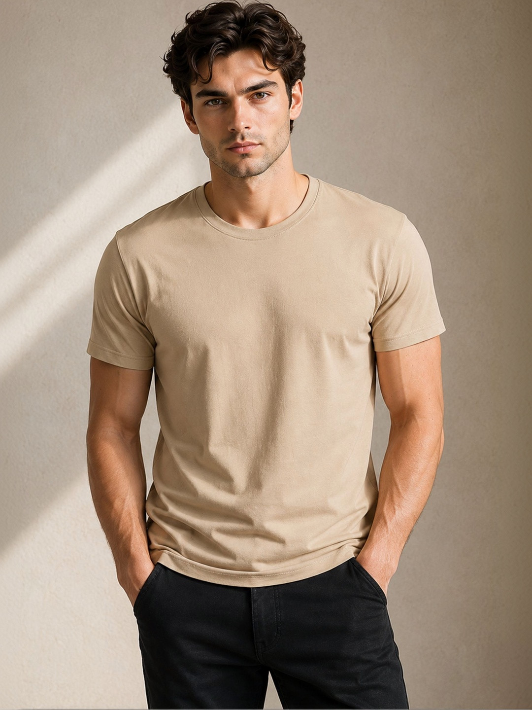 UpClothing Men Round Neck T-shirt