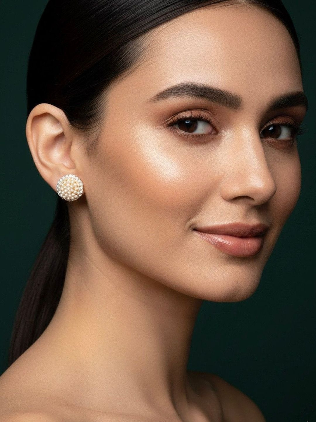 DURATI Circular Studs Earrings