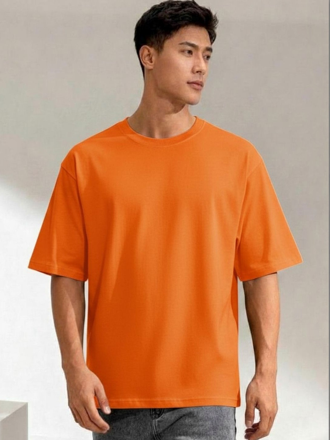 R.Code by The Roadster Life Co. Men Drop-Shoulder Sleeves T-shirt