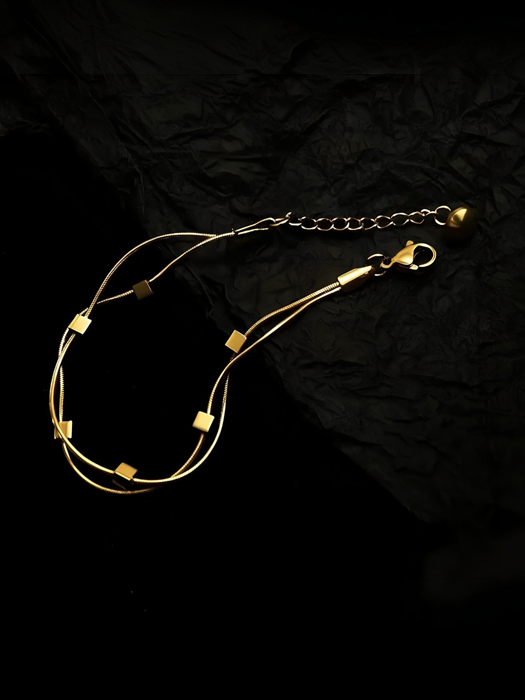 KARISHMA KREATIONS Women Gold-Plated Multistrand Bracelet