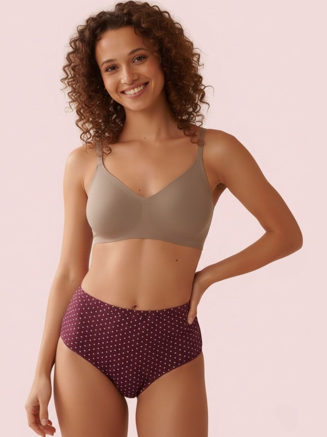 BODYMIST Women Pack of 3 Assorted Briefs High Coverage