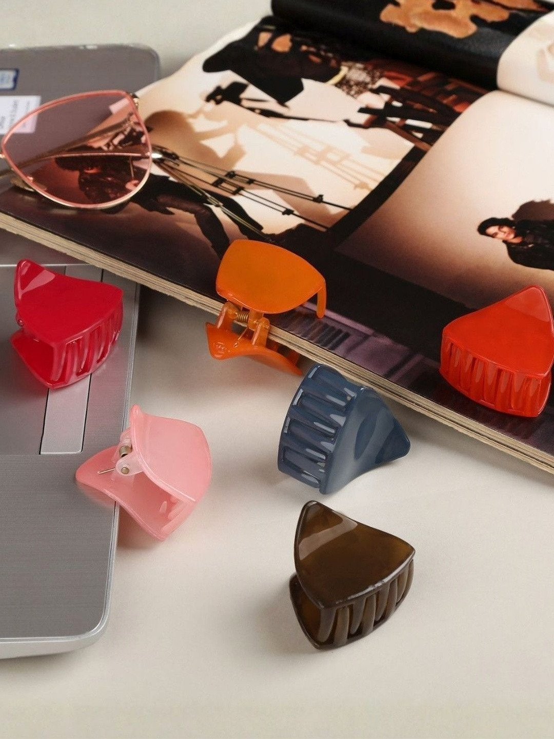 Jwella Women Set of 6 Claw Clip