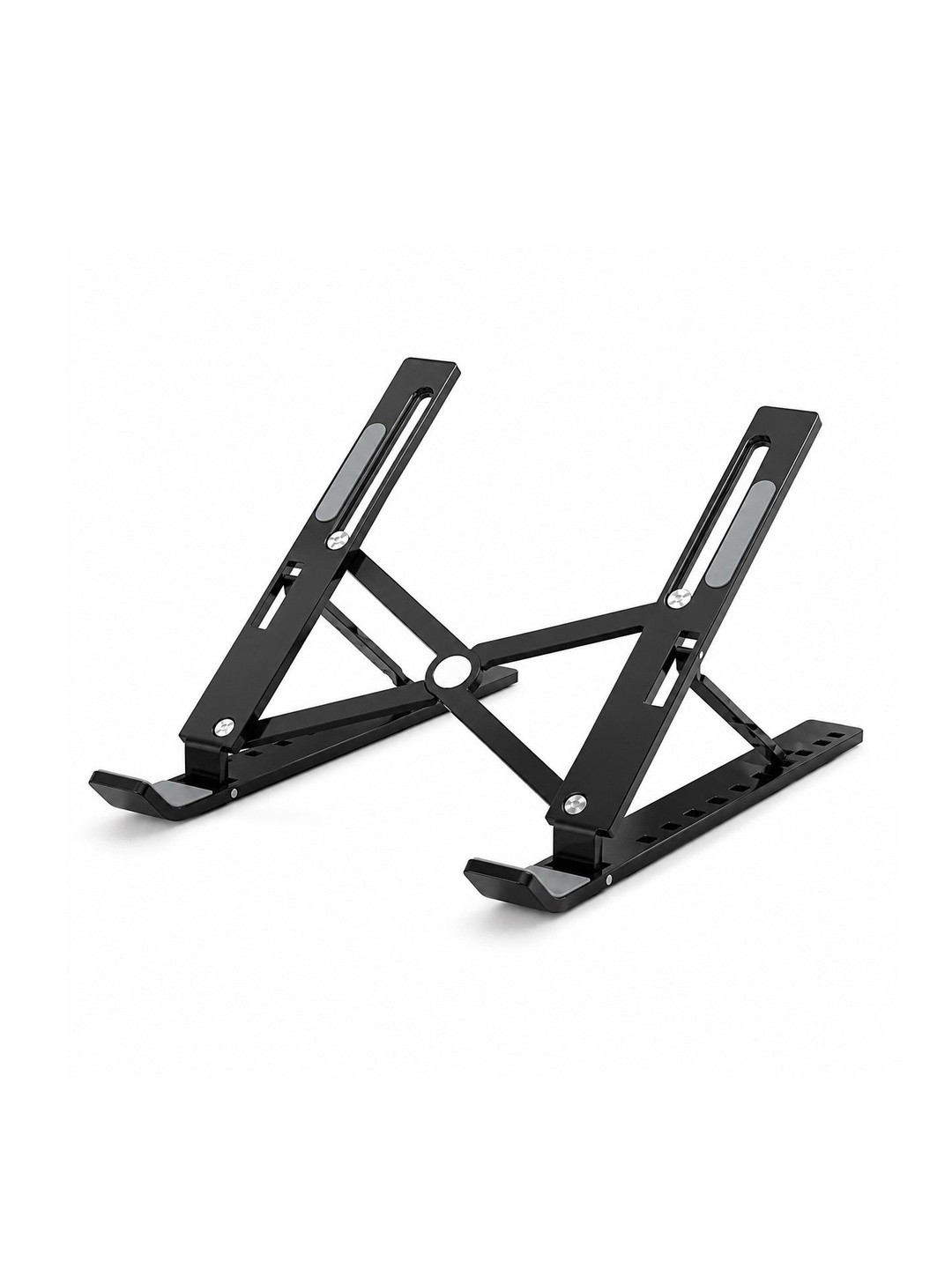 StealODeal Grey Adjustable Foldable Laptop Table