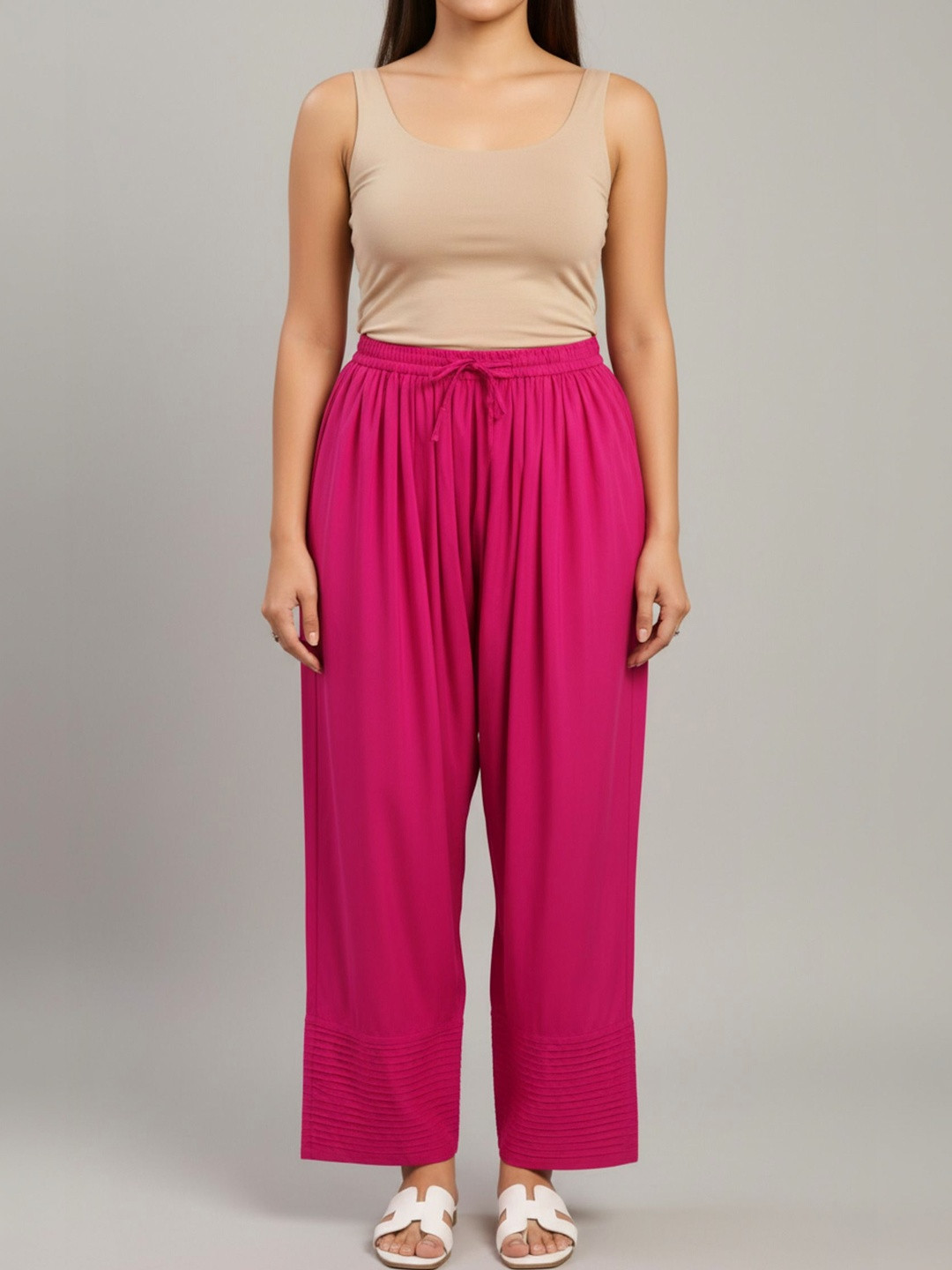 Way2Like Women Loose Fit Viscose Rayon Salwar