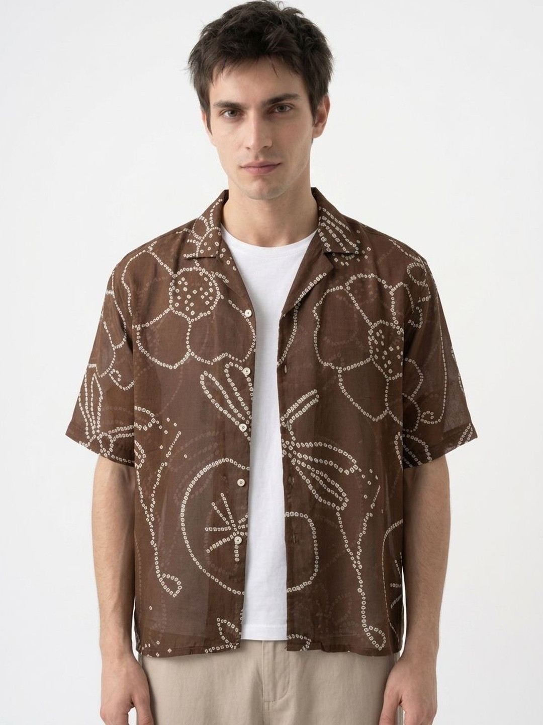 TRULOOM Men Comfort Printed Casual Shirt