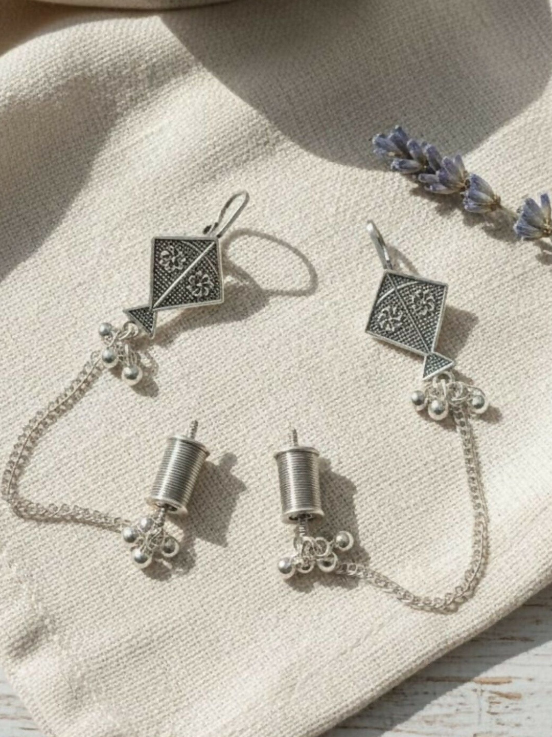 AJOI Geometric Ear Cuff Earrings