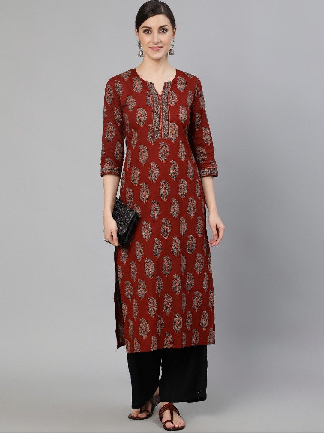 kipek Women Ethnic Motifs Printed Indie Prints Kurta