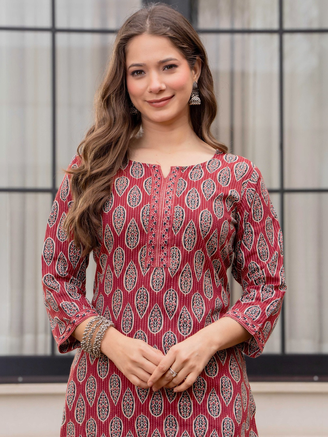 Jsimar Ethnic Motifs Printed Kurti