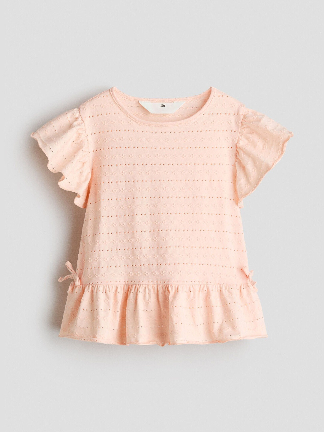 H&M Textured Jersey Top