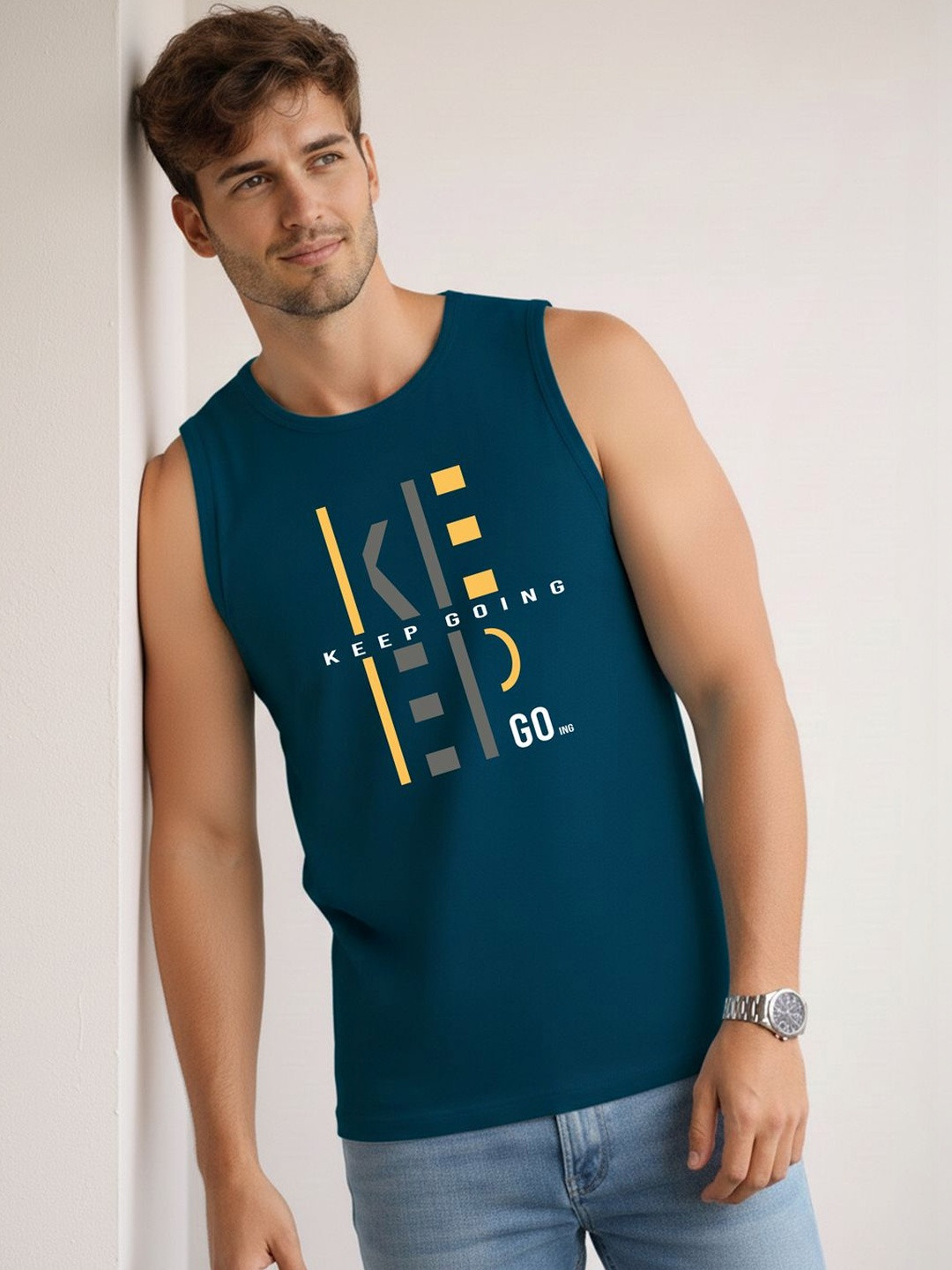 CRYPTIC Printed Assorted Cotton Tank
