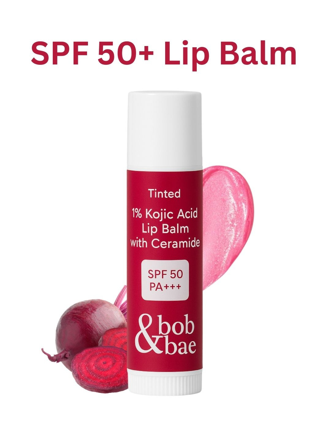 bob & bae 1% Kojic Acid Tinted Lip Balm With Ceramides - 5 g