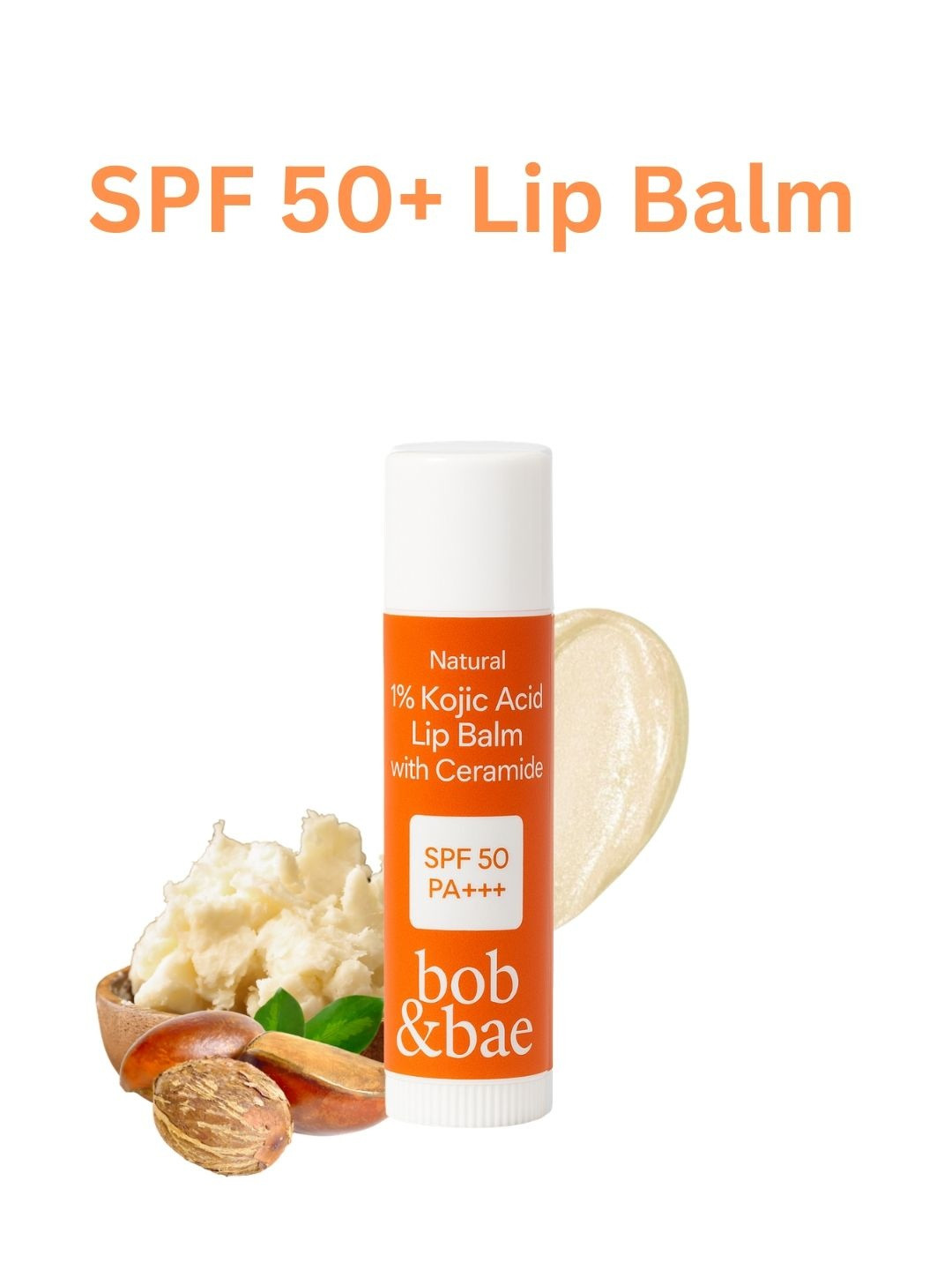 bob & bae 1% Kojic Acid Natural Lip Balm With Ceramides - 5 g