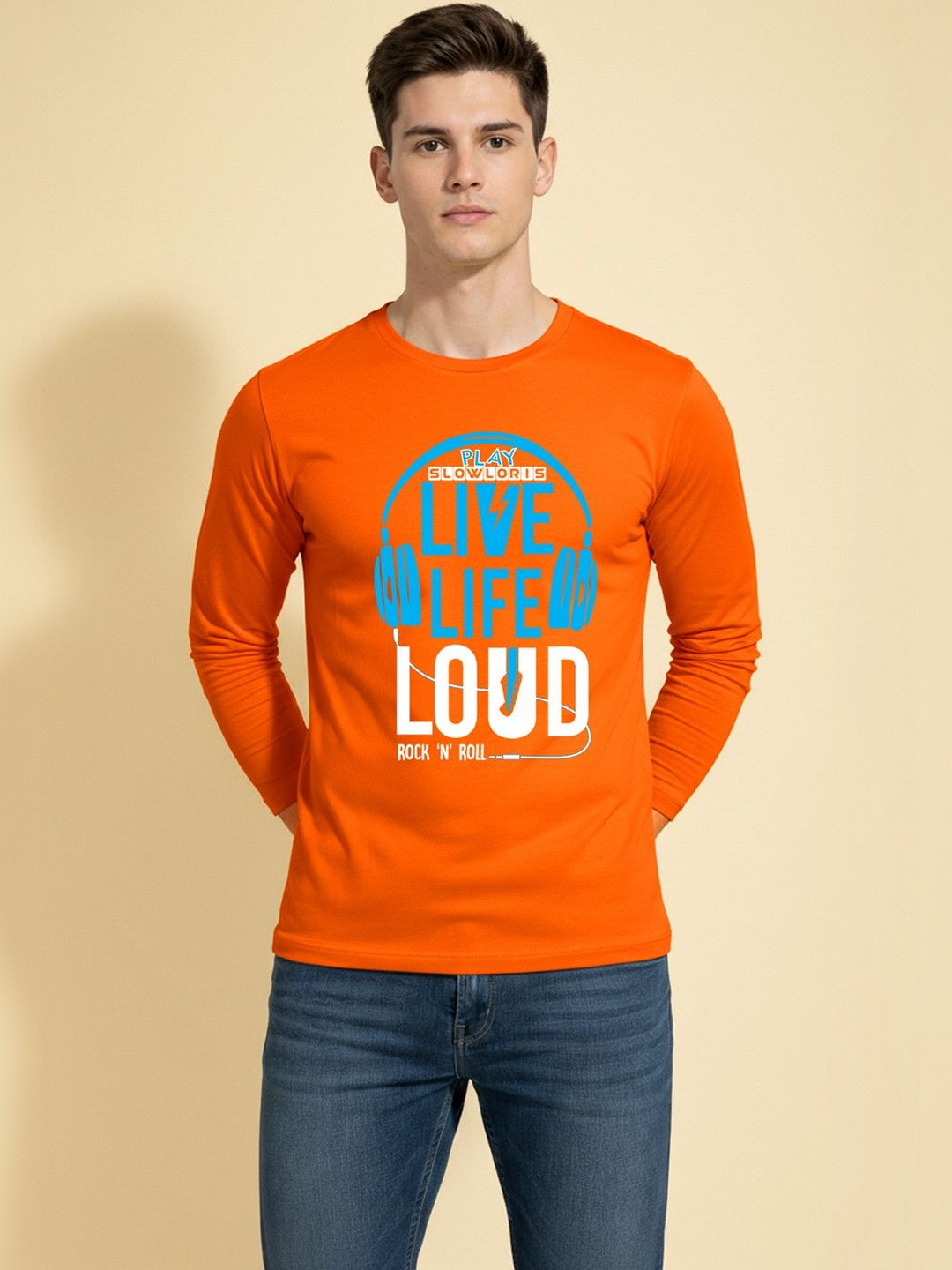 CRYPTIC Men Typography Printed T-shirt