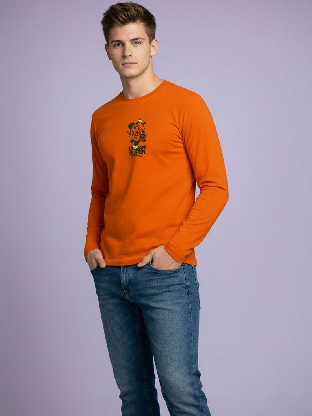 SLOWLORIS Men Printed T-shirt