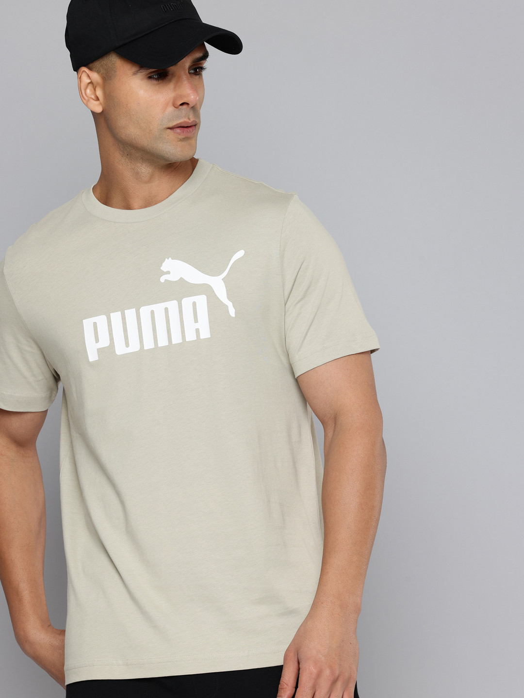 Puma Brand Logo Printed Pure Cotton T-shirt
